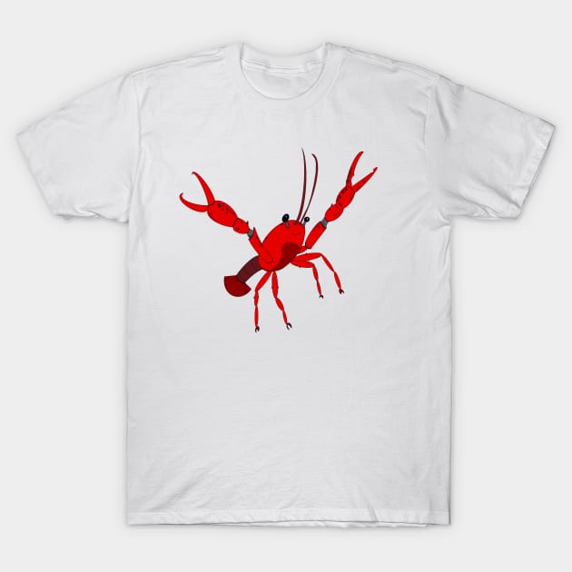 Crawfish T-Shirt by Stephanie Kennedy 